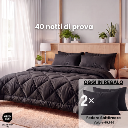 Brezzia® Piumino – Il piumino 2-in-1 che respira