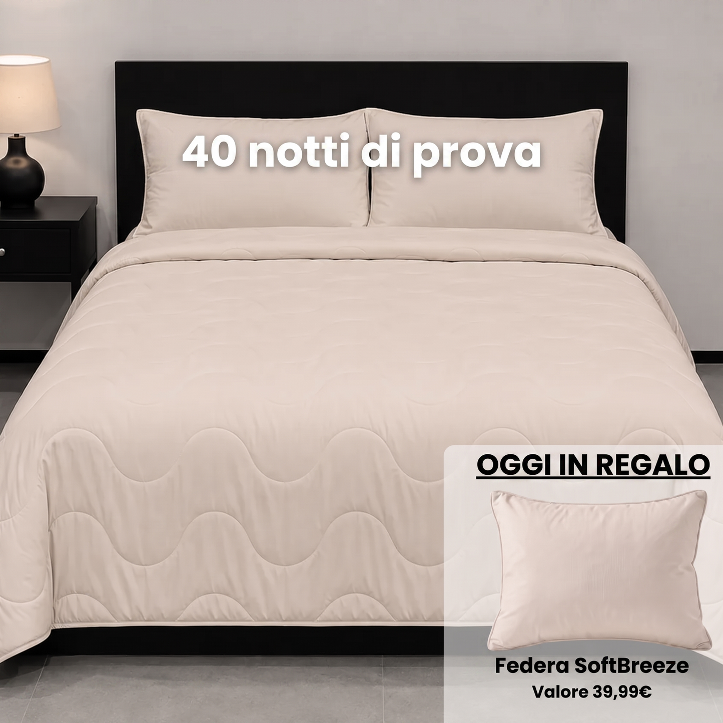 Brezzia™ Ice – Piumino rinfrescante per le notti d'estate