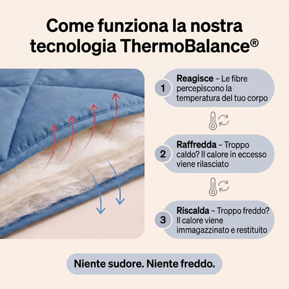Brezzia® Piumino – Il piumino 2-in-1 che respira