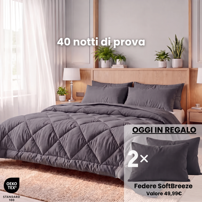 Brezzia® Piumino – Il piumino 2-in-1 che respira