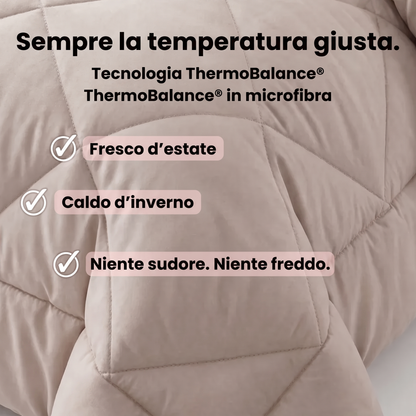 Brezzia® Piumino – Il piumino 2-in-1 che respira
