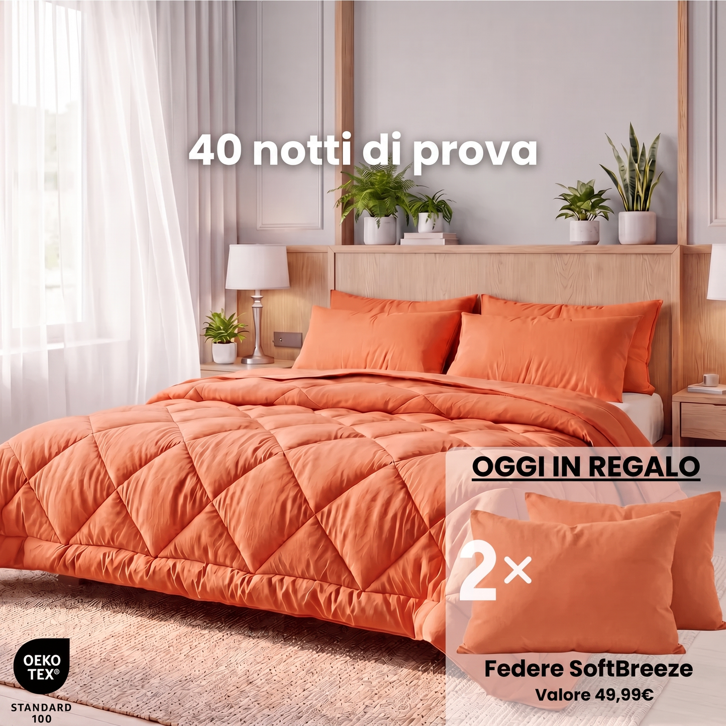 Brezzia® Piumino – Il piumino 2-in-1 che respira