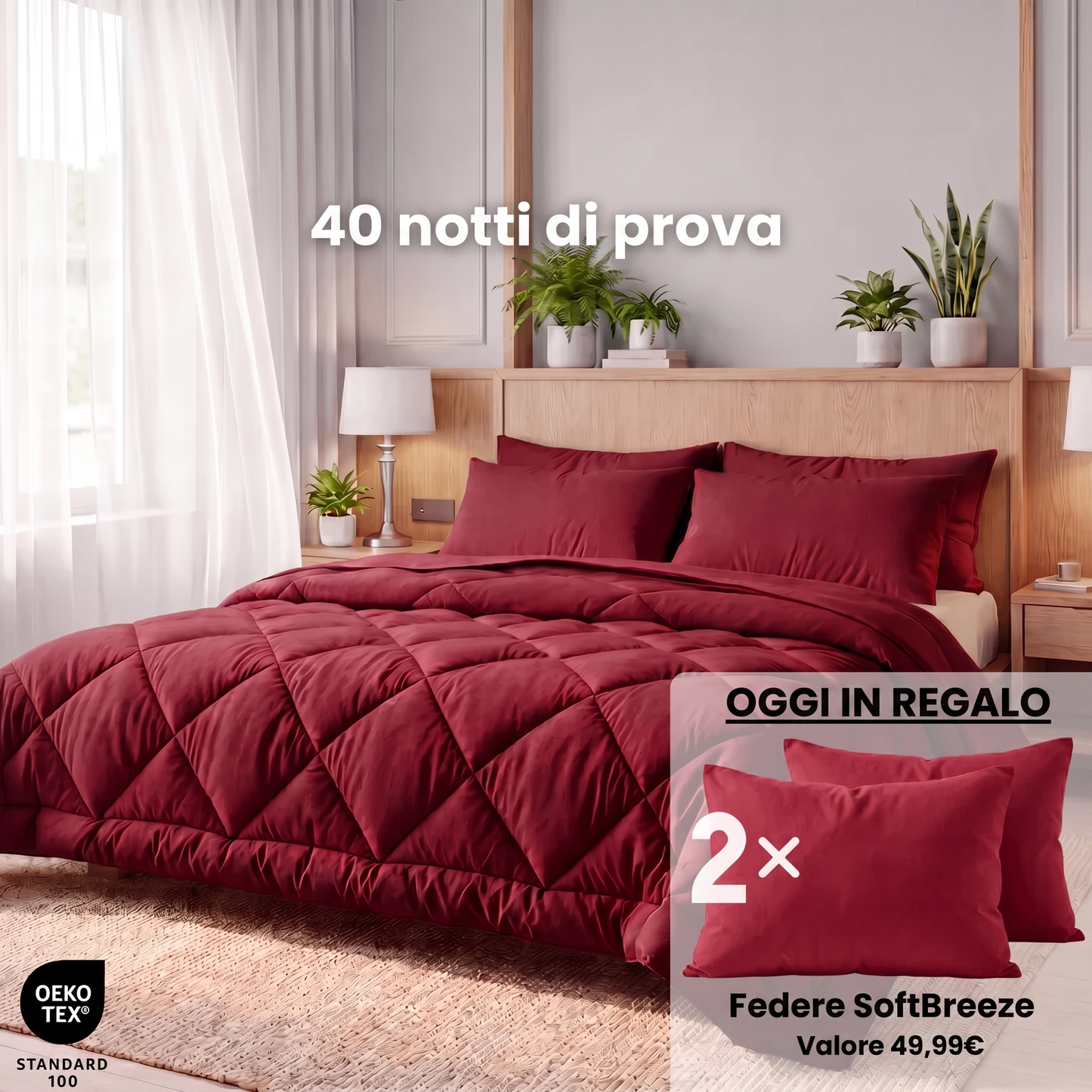 Brezzia® Piumino – Il piumino 2-in-1 che respira