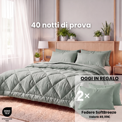 Brezzia® Piumino – Il piumino 2-in-1 che respira